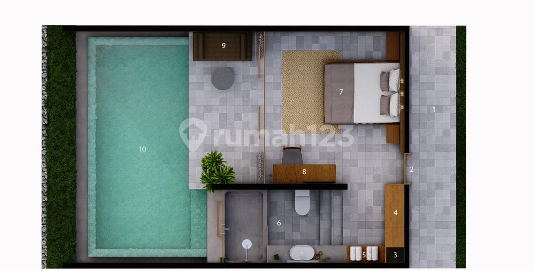VILLA KHUSUS INVESTOR 5BR SUITE UBUD BALI - Image 4 of 4