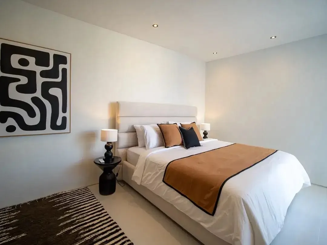 Modern Tropical Villa With Paddy Field View In Canggu Berawa - Image 3 of 9