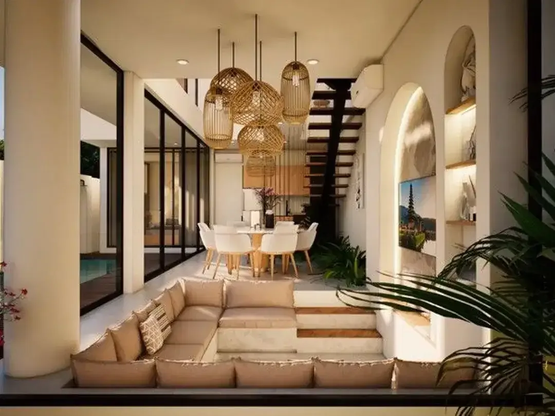 Villa for Sale  Leasehold - 3 bedroom exclusive villa in the center of Berawa,Canggu,Bali - Image 6 of 10