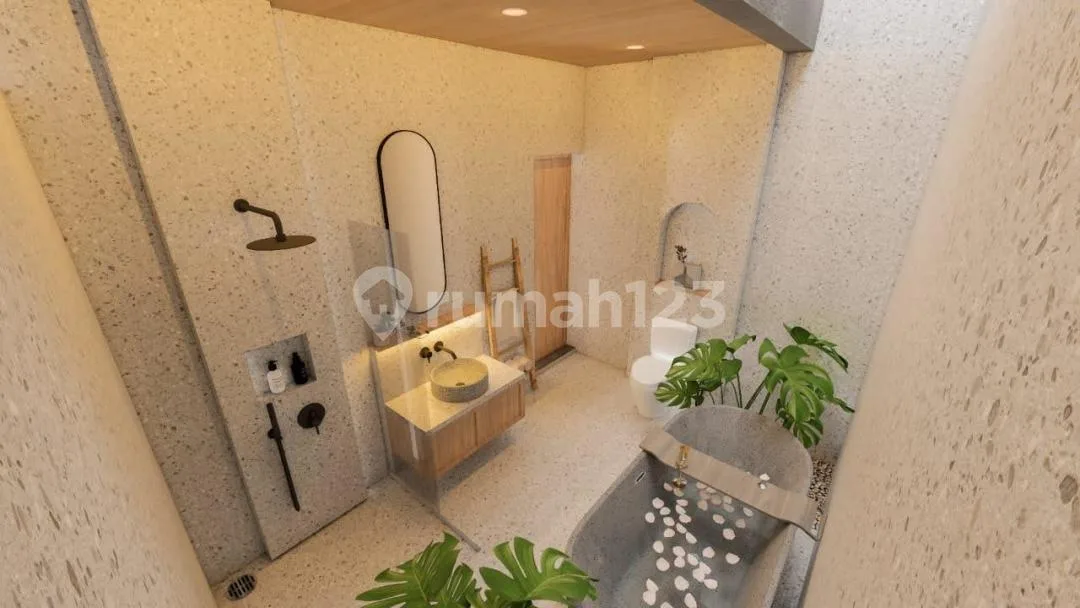 Villa 2Br Full Furnished Pool Ready 2 Unit Strategis, Kedonganan - Image 2 of 4