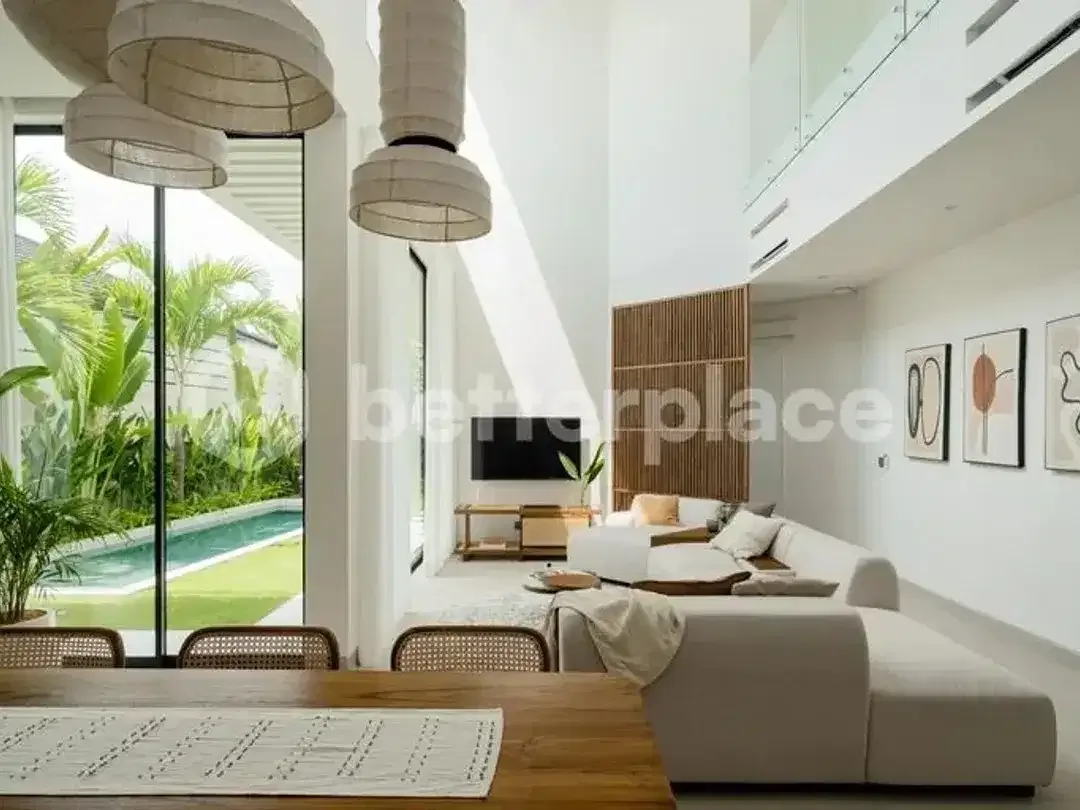 Luxury Oasis: Furnished Villa with Stunning Rice Field Views in Canggu – Berawa - Image 4 of 10