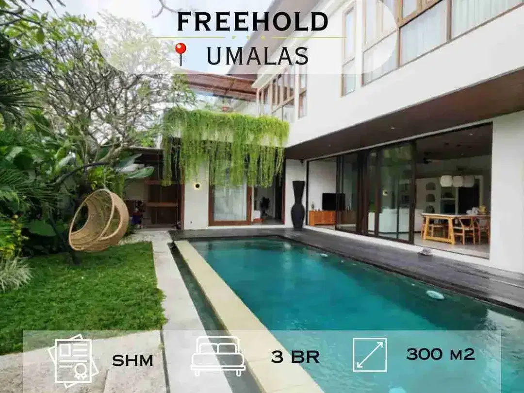 Luxury Freehold Villa with Large Pool & Garden – Umalas Area - Image 1 of 10