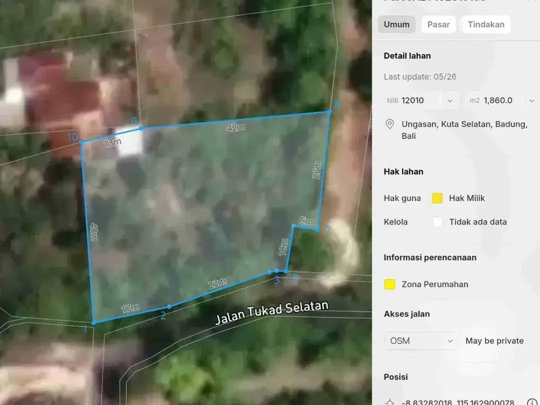 Tanah ungasan jimbaran - Image 8 of 9