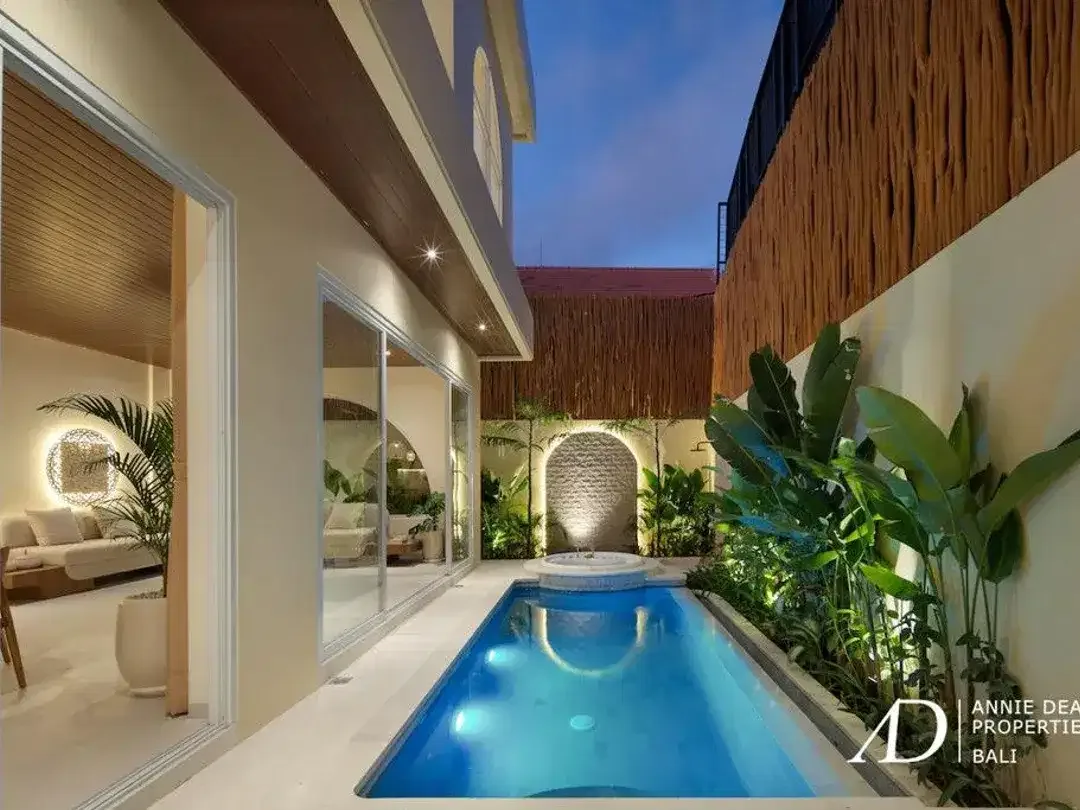 LEASEHOLD | MODERN TROPICAL 3-BEDROOM VILLA IN TUMBAK BAYUH (NEAR CANGGU) - Image 1 of 10