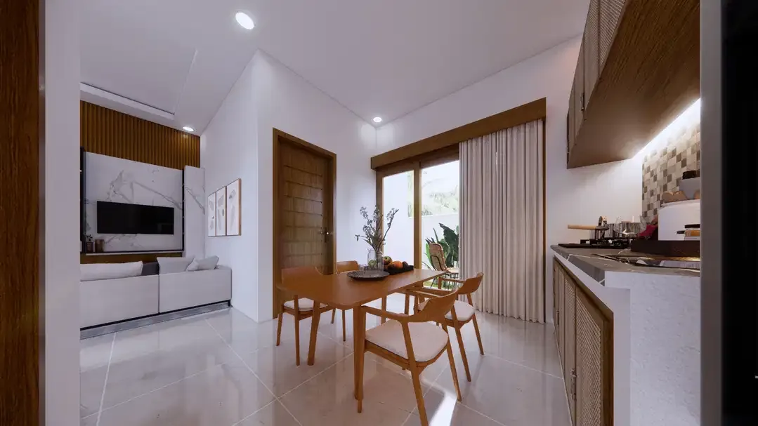 rumah baru 2 lantai, harga murah,lokasi di nusa dua benoa - Image 9 of 10