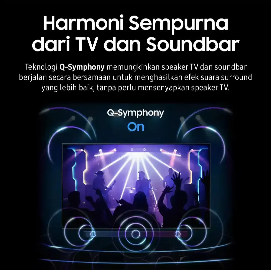 Smart TV Samsung 43 inchi 4K UHD Netflix YouTube Digital Garansi Baru - Image 5 of 10
