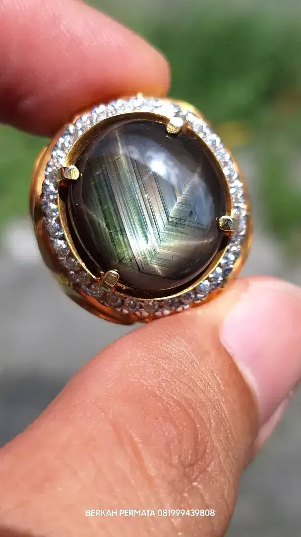 Bangsing kresnadana HQ / natural sapphire thailand serat junder - Image 8 of 8