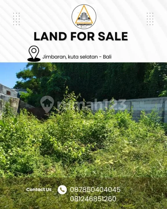 Dijual Tanah Lokasi Taman Griya Jimbaran Bali - Image 1 of 4