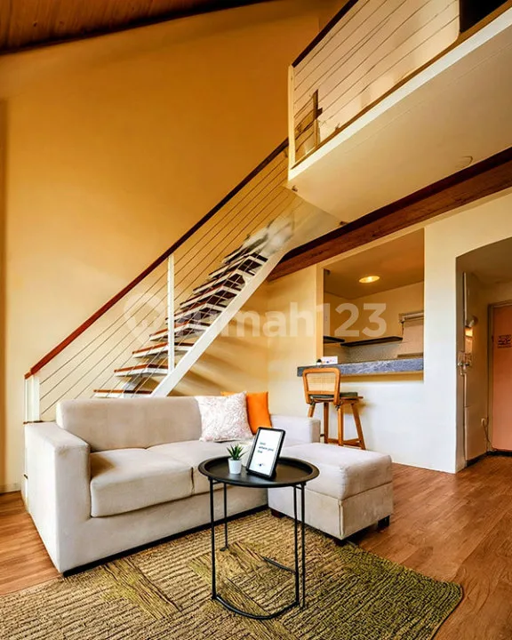 For Monthly Rent Modern Cozy Loft In Seminyak - Stylish 1Br Apartment With Fast Wifi & Full Facilities! - Image 4 of 4