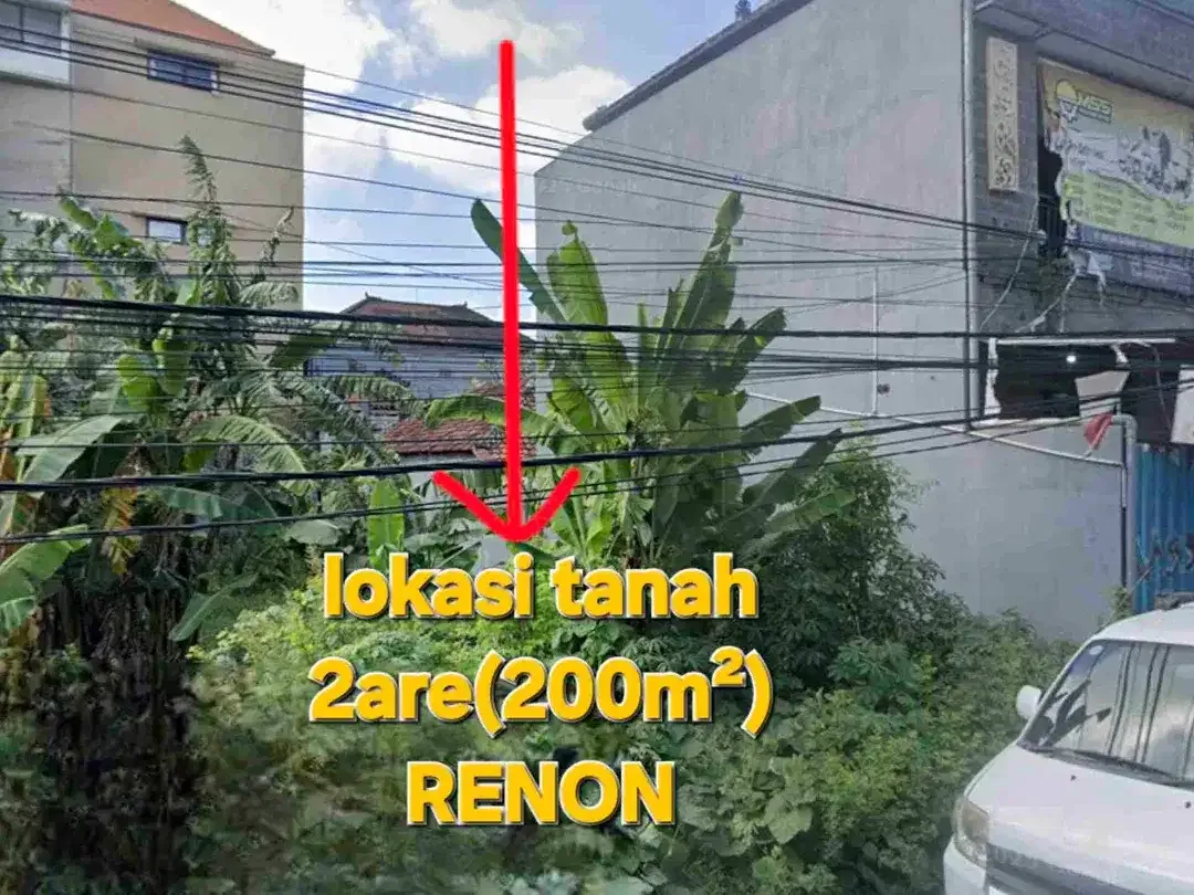 Jual tanah 2 ARE di Renon, jln tukad batanghari Denpasar Bali - Image 3 of 9