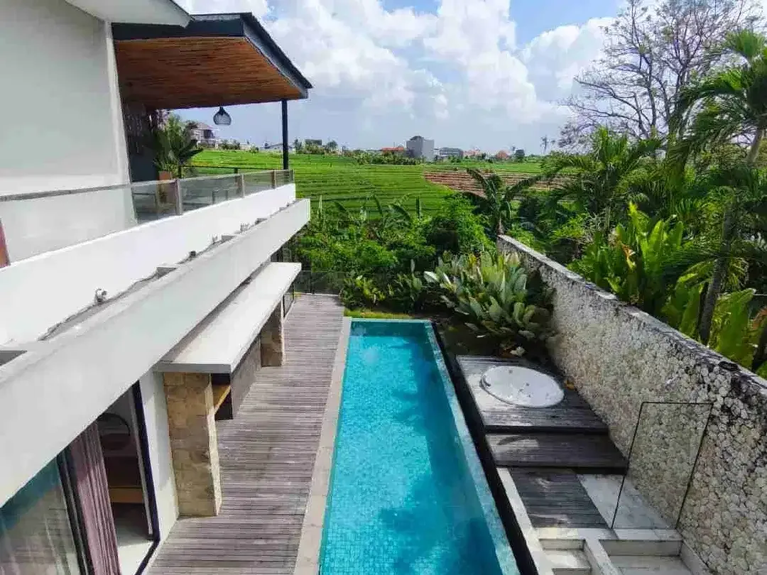 Four Bedroom Villa Ricefield View Pererenan Canggu Bali - Image 3 of 10