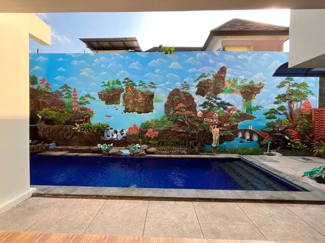 RUMAH 3 LANTAI DENGAN PRIVATE POOL DI HAYAM WURUK DENPASAR - Image 9 of 10