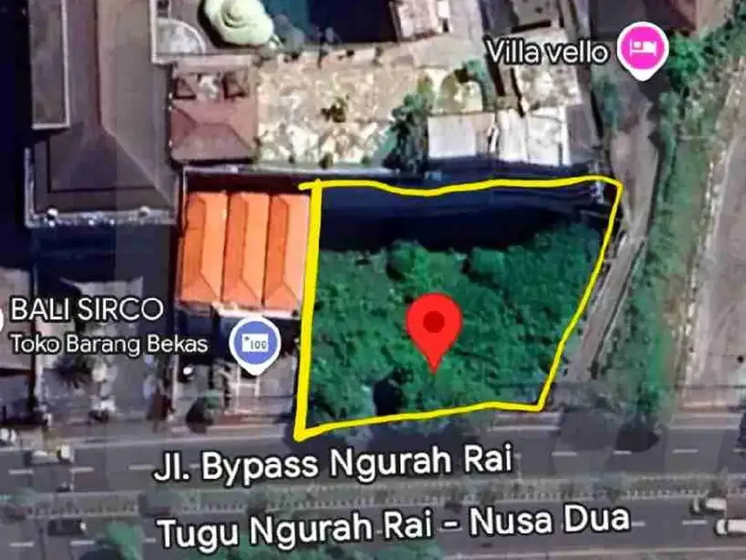 Tanah Jalan Utama By Pass Ngurah Rai Nusa Dua, Bonus IMB 5 Unit Ruko - Image 4 of 6
