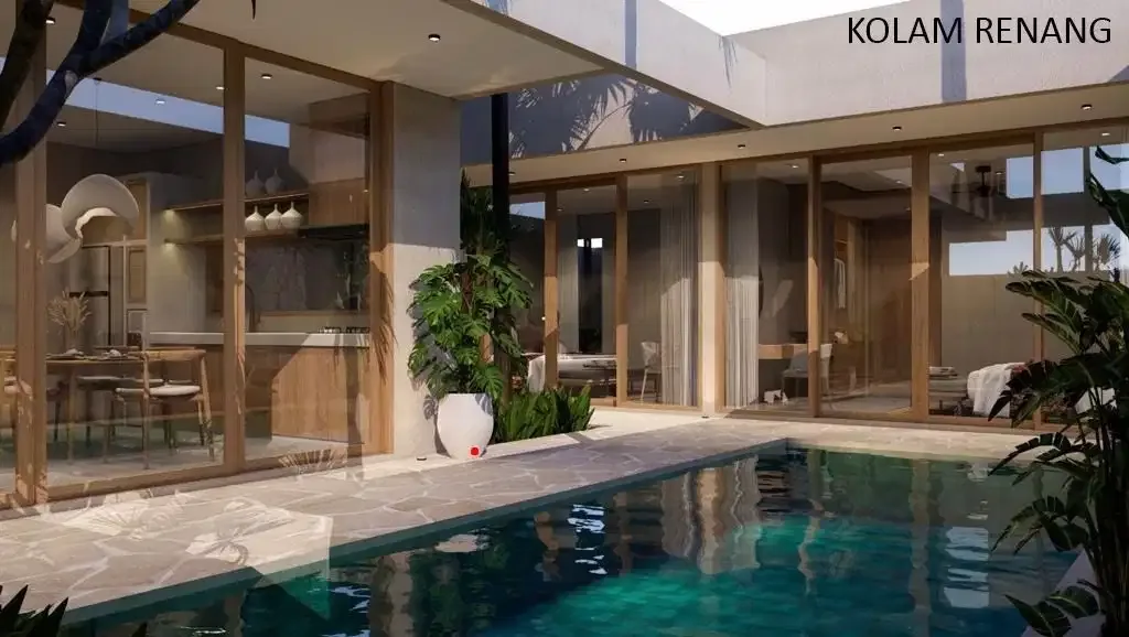 Dijual Villa 3 Kamar Tidur di tengah areal villa elite di Jimbaran. - Image 7 of 10