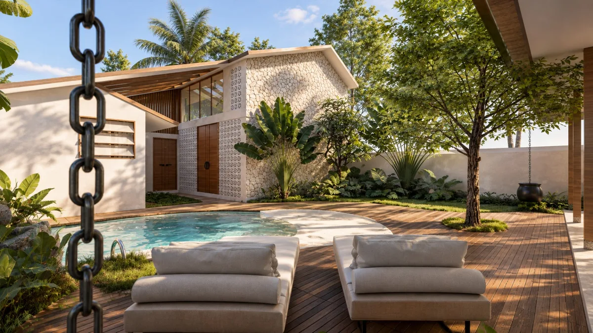 Casa Ana – New 4-Bedroom Pool Villa for Yearly Rent in Sanur (Off-Plan) - Image 8 of 10