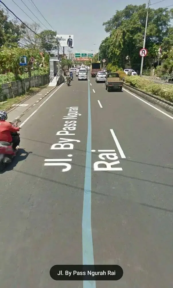 LAHAN LOKASI PINGGIR JALAN UTAMA PANTAI MATAHARI TERBIT SANUR - Image 6 of 10