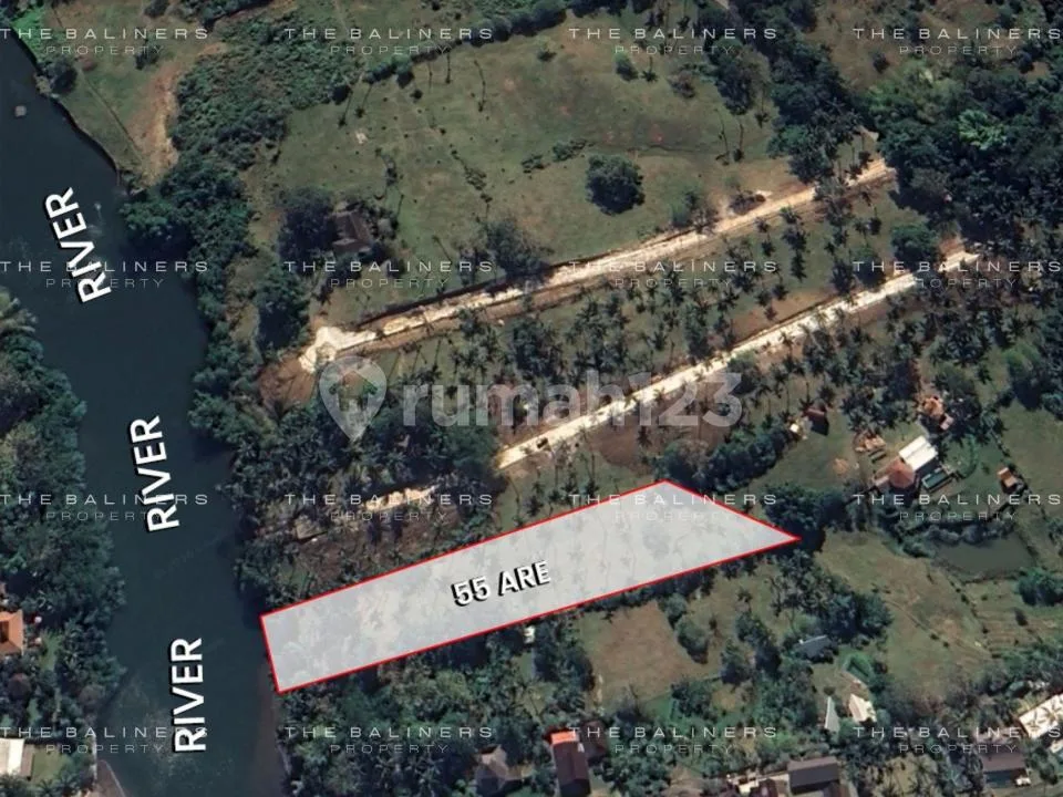 A Large Plot Of Land In Tabanan With Beach And River Frontage - Image 1 of 3