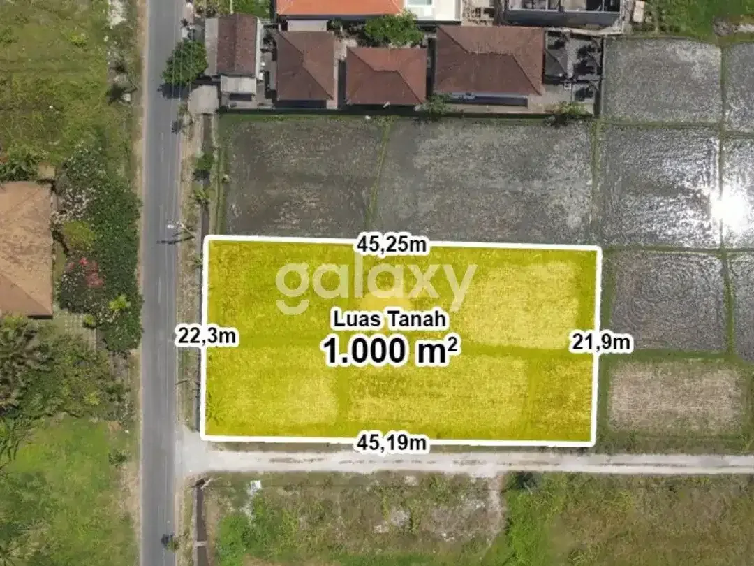 Exclusive Tourism-Zoned Beachside Land In Cemagi - Image 1 of 2