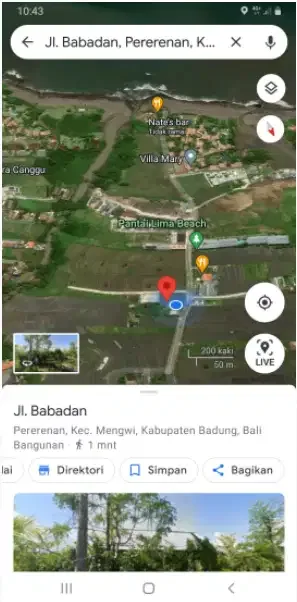 Tanah Murah Dkt Pantai Lima Pererenan - Image 7 of 8