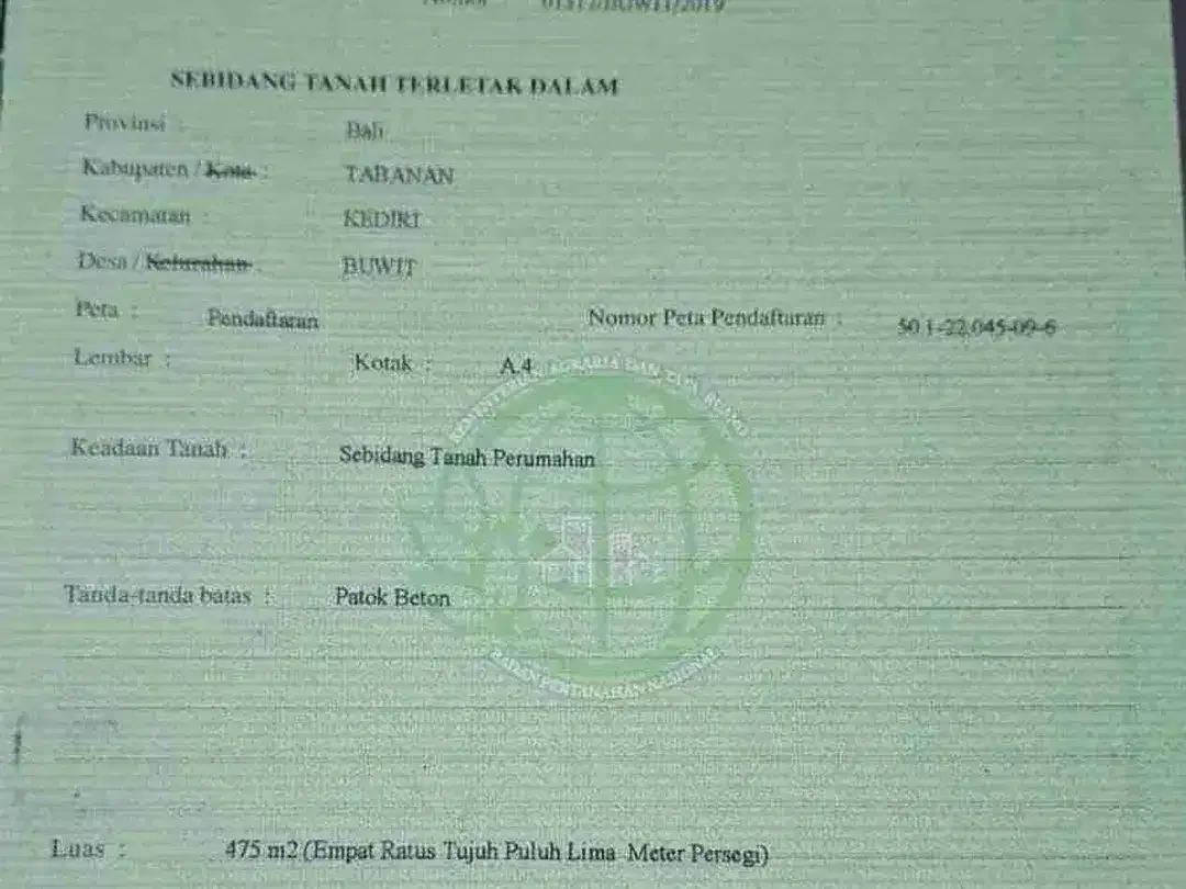 Tanah bagus sangat cocok di bangun villa berada di lingkungan villa - Image 5 of 5