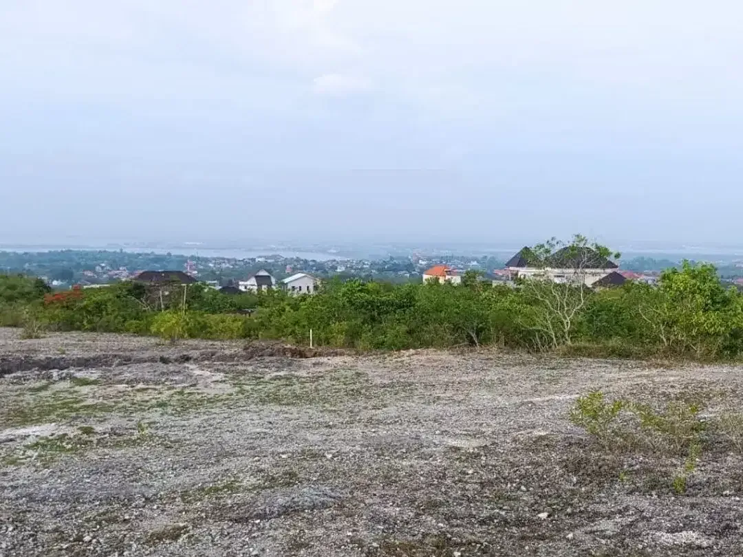 Dijual tanah full unblock ocean view di puri gading jimbaran - Image 1 of 5
