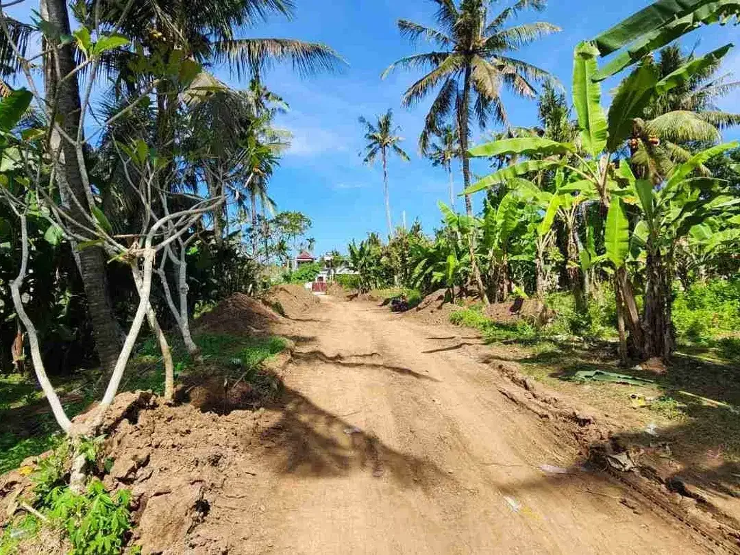 Tanah Kavling Jalan Kaki ke Pantai, View Laut & Sungai, Cocok dibangun Villa di Saba, Blahbatuh, Gianyar dekat Sanur & Denpasar - Image 6 of 10
