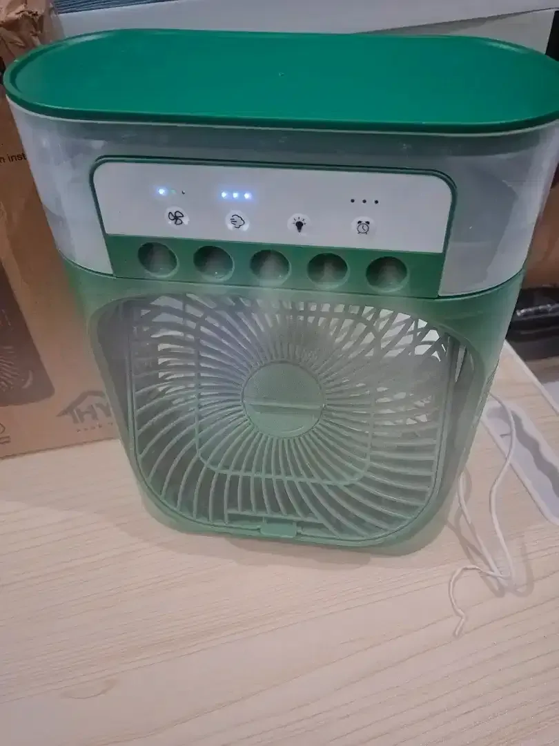 Kipas Mini Ac Portable Air Cooler Fan 10W Uk. 19x8x25cm Ada 3kecepatan - Image 10 of 10