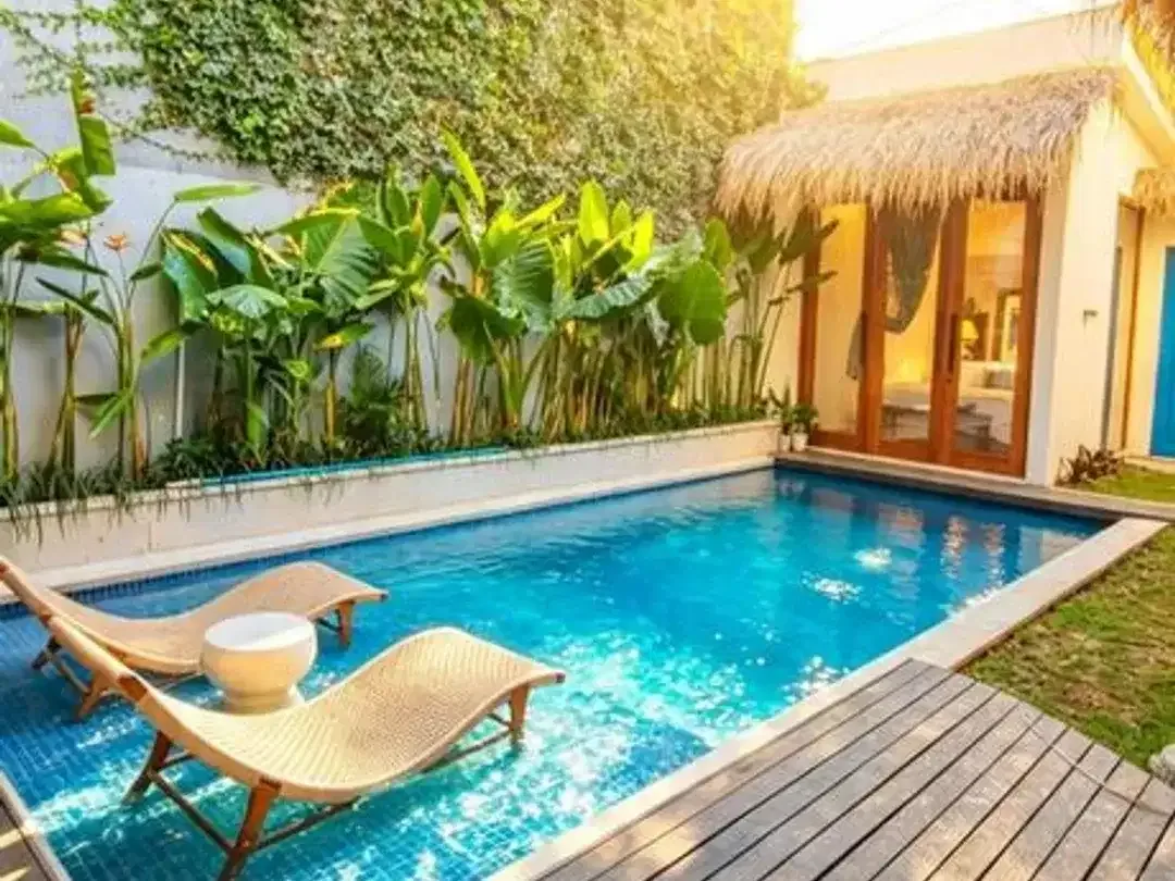 Villa Boho 5 Kamar Tidur Disewakan di Taman Baruna, Jimbaran - Image 2 of 7