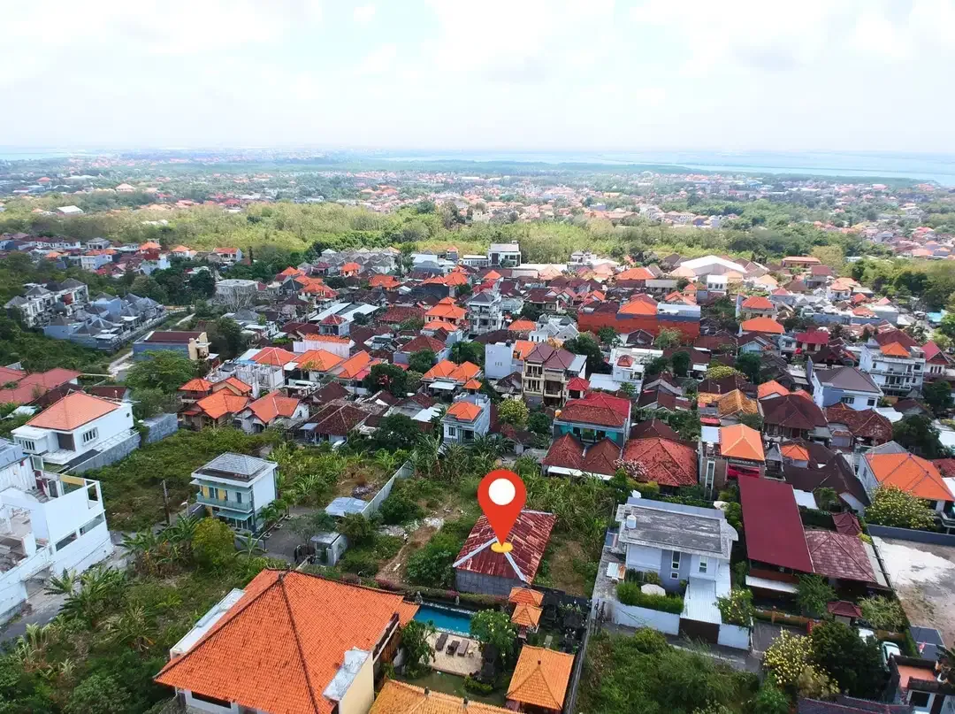 Dijual Tanah Lingkungan Villa Rumah View Tol Jimbaran - Image 6 of 7