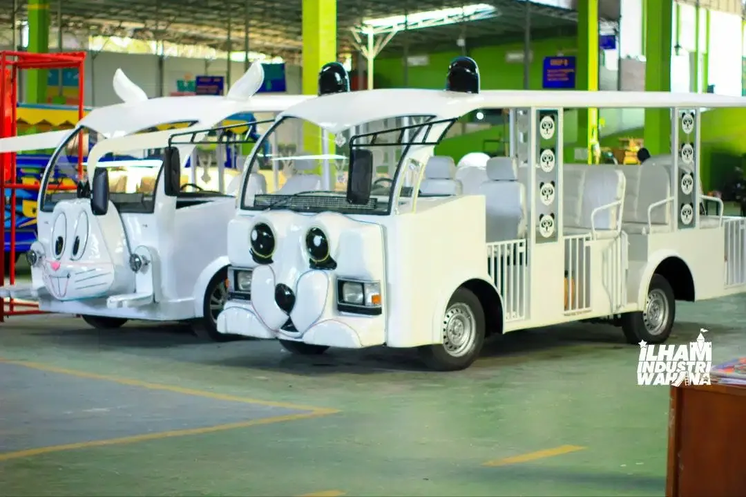 mobil odong odong model karakter kartun kereta wisata sepur mini solar - Image 1 of 10