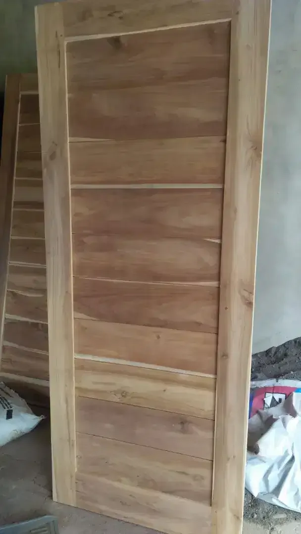 Jual daun pintu bahan kayu mahoni dan jati - Image 3 of 5