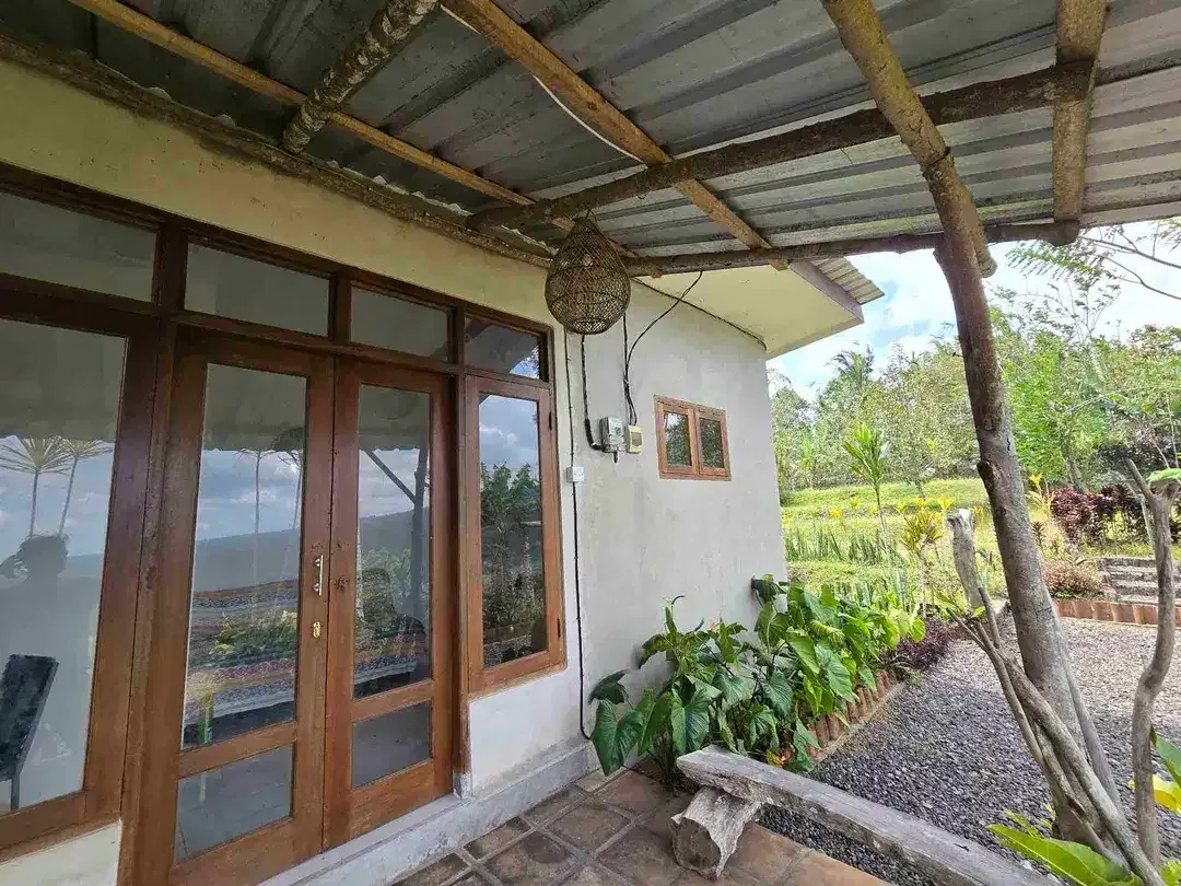 Dijual tanah bonus villa dengan view gunung sawah dan lembah di bali - Image 7 of 10