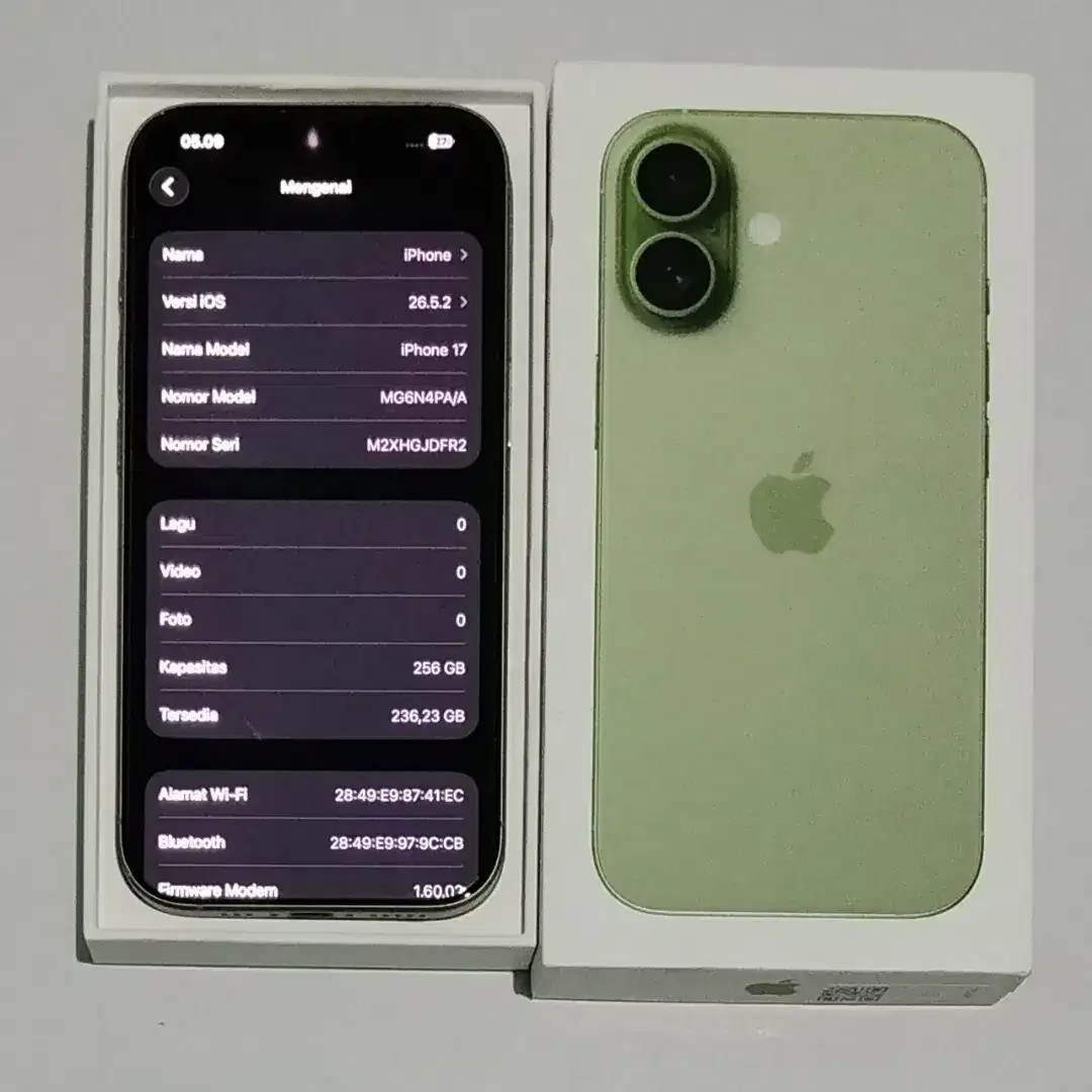 Iphone 17 256 GB ibox Usia SeBulan - Image 3 of 3