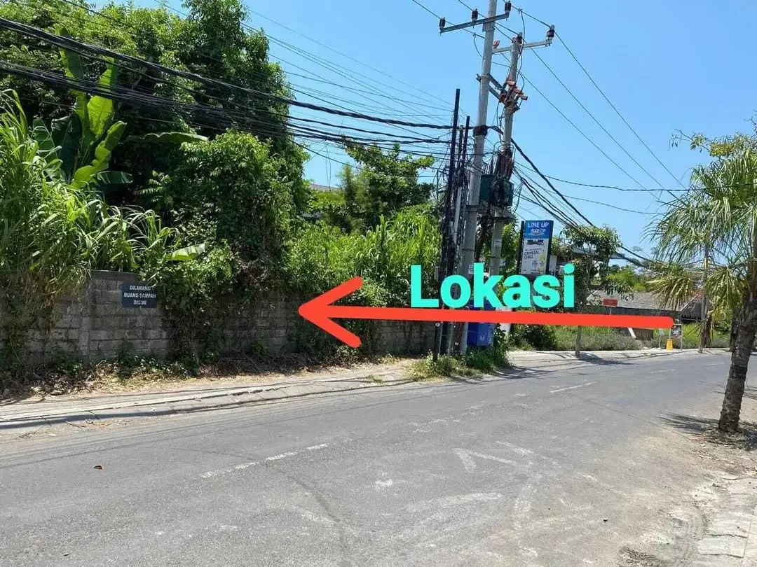 Dijual Tanah Komersil di Jalan Utama Pantai Pererenan - Image 1 of 4