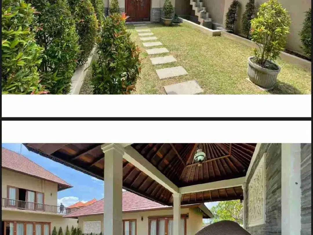 FOR SALE LUXURY VILLA 3+1 BEDROOM AT SANUR, ONLY 5 MINUTES TO SANUR BEACH & BALI ISLAND SCHOOL (SHM) - Image 3 of 9