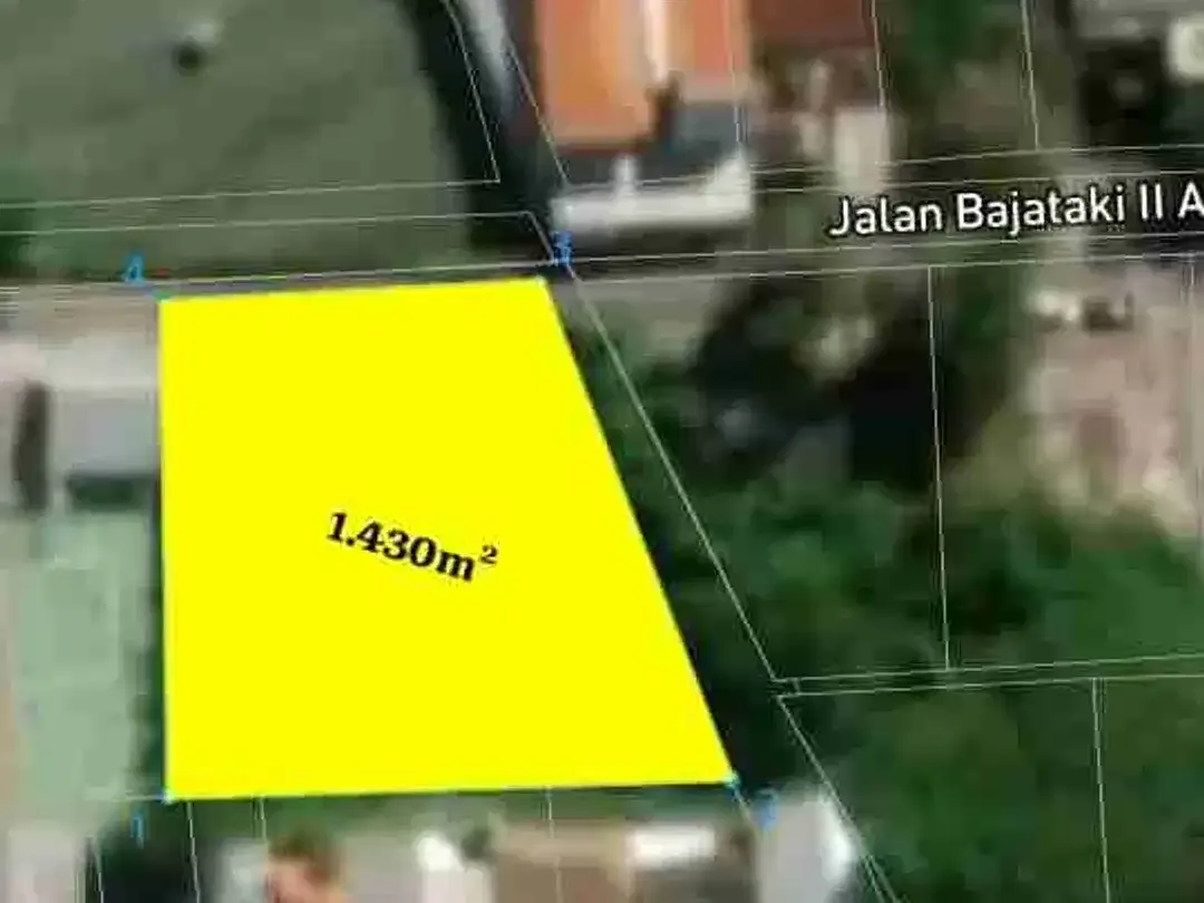Disewakan Tanah 14,3a di Jln Bajataki Gatsu Barat Denpasar Bali - Image 8 of 10