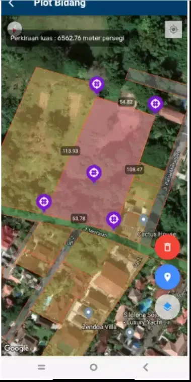 Land for Lease at Mertasari Sanur - Image 6 of 10