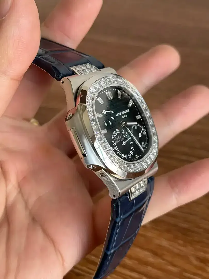 New Arrival Patek Philippe Moonphase Diamond - Image 5 of 9