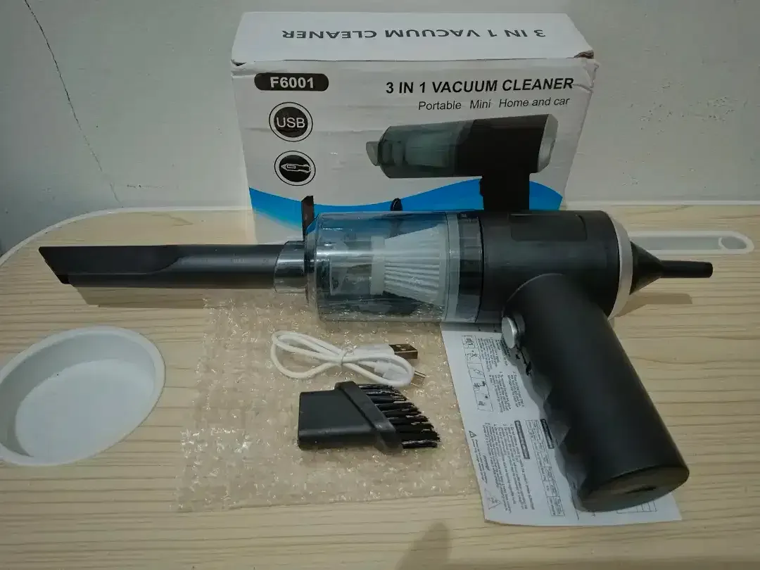 Promo 50rb Vacuum Cleaner mini 3in1 bisa(menghisap,meniup,memompa)BARU - Image 2 of 4