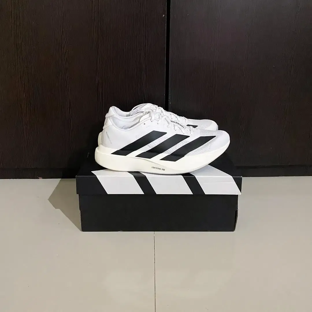 Adidas Adizero Evo SL White Black - Image 1 of 10
