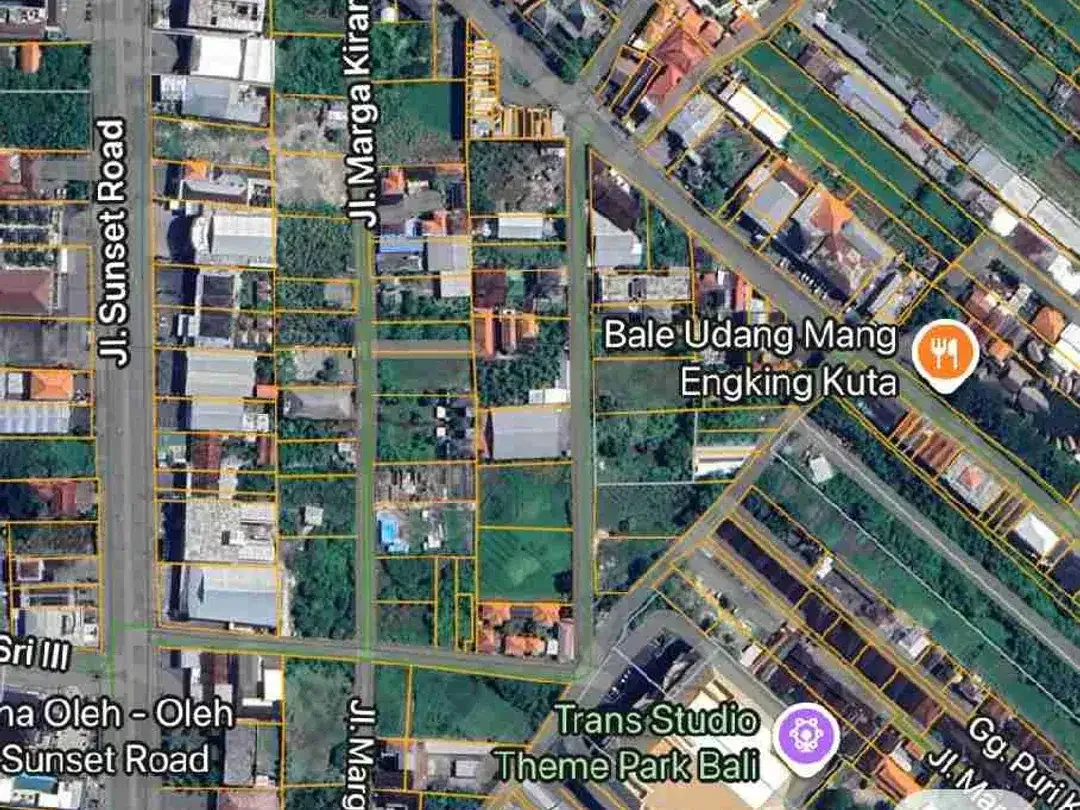 DIJUAL CEPAT DAN SANGAT MURAH, TANAH BONUS GUDANG DIKAWASAN , JL NAKULA - SEMINYAK, KUTA BALI.
(Posisi Pas Dibelakang TSM - Trans Studio Mall) - Image 5 of 10