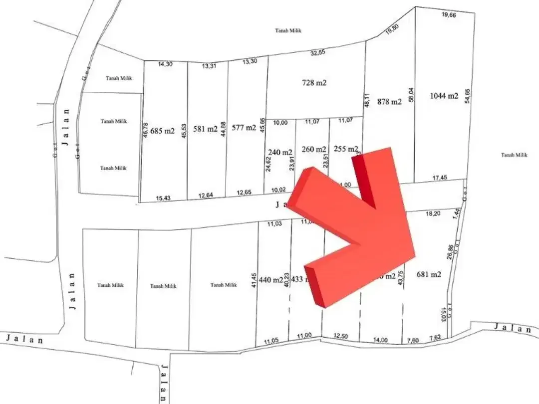 DIJUAL TANAH TAMAN MUMBUL BENOA BADUNG - Image 5 of 5