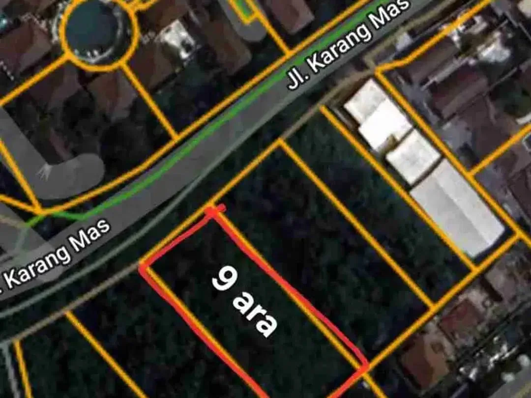 Tanah premium jln raya karang mas jimbaran 900m2 idr 8,5jt/m2 - Image 7 of 9