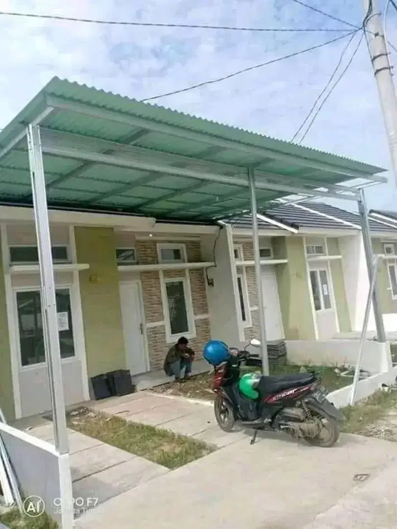 Kanopi baja ringan galvalum terpasang rapi - Image 1 of 5