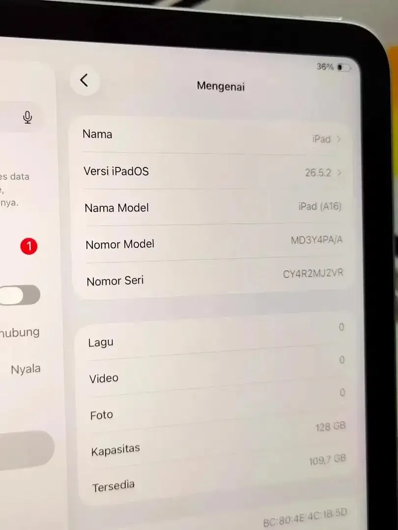 Ipad Gen 11 A16 128gb - Image 3 of 6