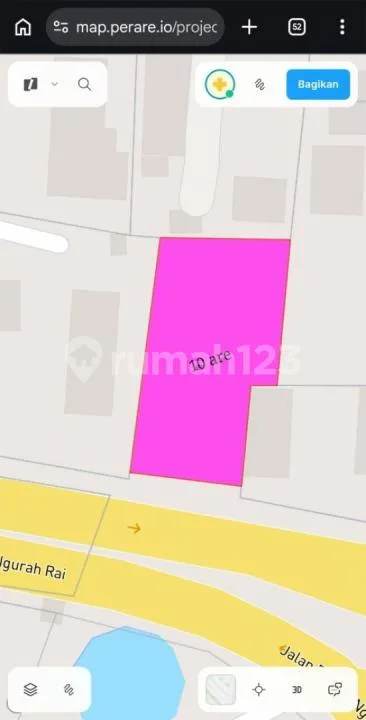 Land For Sale On The Main Road Of The Ngurah Rai Bypass, Suitable For Business And Offices. - Image 3 of 4