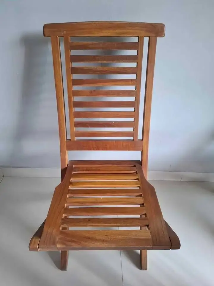 Kursi Meja Teras Minimalis Bahan Kayu Jati Bekas - Image 3 of 4