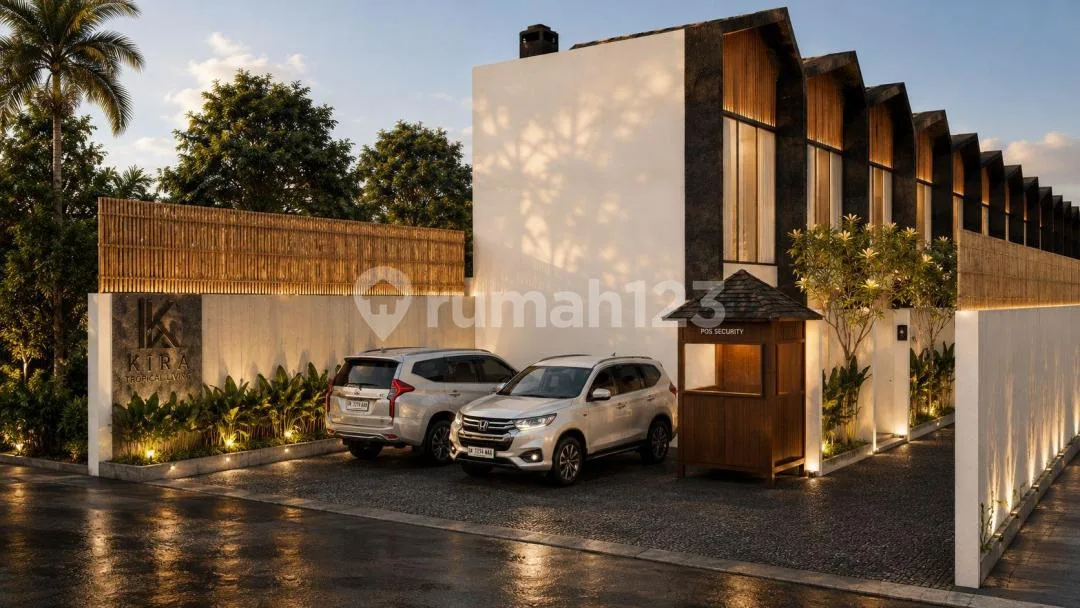 Villa 1Br Off Plan Private Pool Kerobokan Bali V599 - Image 3 of 4