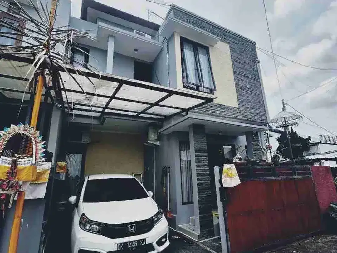 Jual Rumab 2lt Lokasi Jl Sekar Jepun Denpasar Timur area Perumahan Pemukiman strategis. - Image 1 of 10