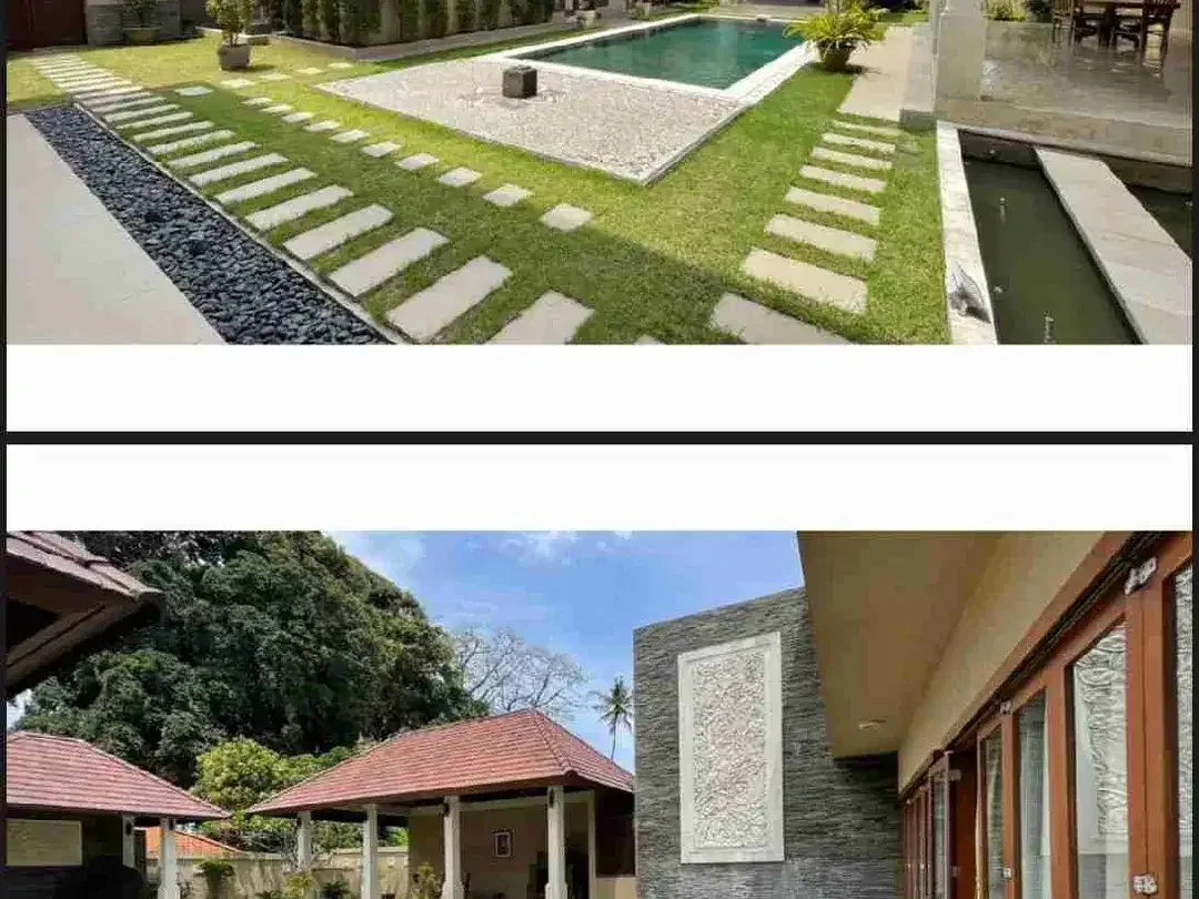 FOR SALE LUXURY VILLA 3+1 BEDROOM AT SANUR, ONLY 5 MINUTES TO SANUR BEACH & BALI ISLAND SCHOOL (SHM) - Image 2 of 9